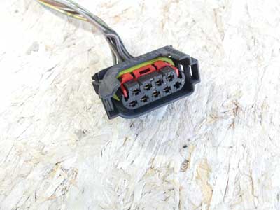 Mercedes Black Red Connector 9 Pole 8 Wire Connector 20854516282